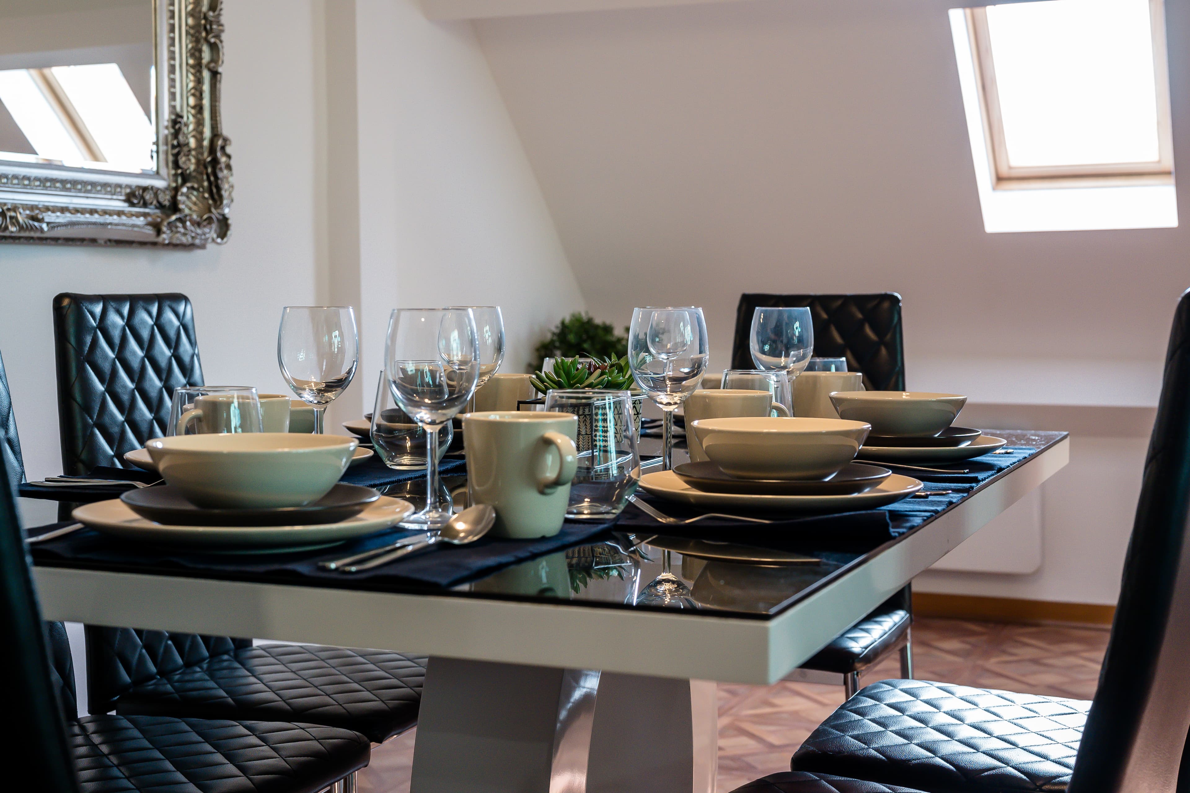 Blackpool serviced accommodation setup and styling