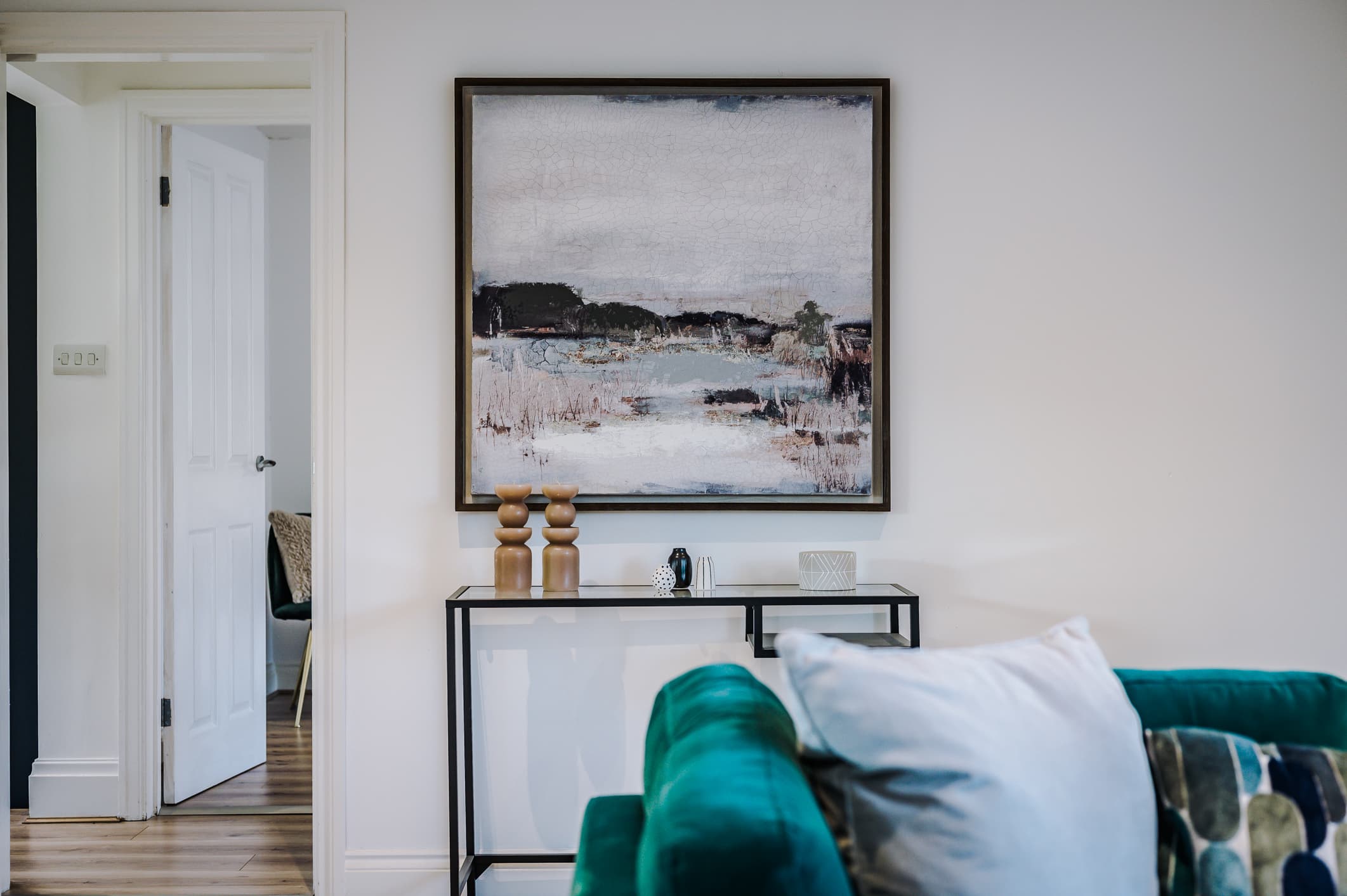 Show-home-led interior design scheme for a new-build launch